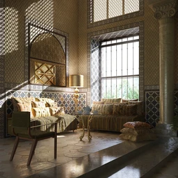 室内场景模型,壁花模型,柱子模型,窗户模型,3D模型