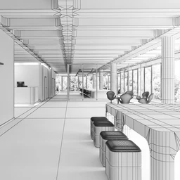 会议室,大堂模型,接待室,休息室,3D场景模型