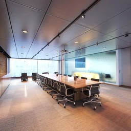 会议室场景,开会室,接待室,3D模型