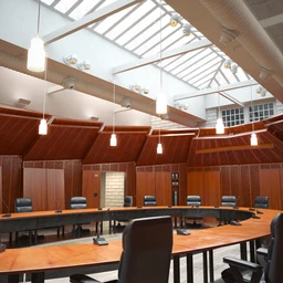 圆形桌子,会议室,圆桌会议,3D模型